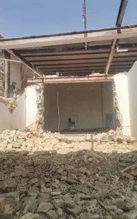 تخریب وسوراخ کاری ساختمان