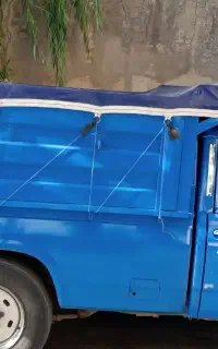 باربند با چادر نیسان
