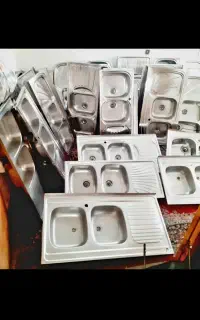 سینک ظرفشویی عمیق کلیه سایزها، تعویض وشیرنودست دوم