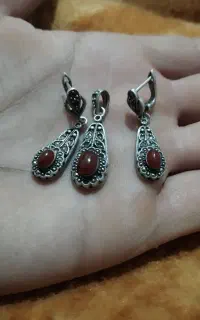گوشواره گردنبند .پلاک .سکه.انگشتر