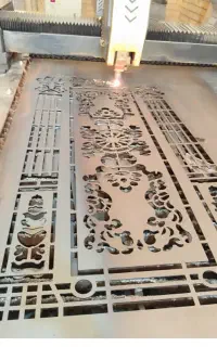 برش لیزر سی ان سیcnc.تولیددرب وورق لیزری. جوشکاری
