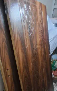 دو عدد درب چوبی