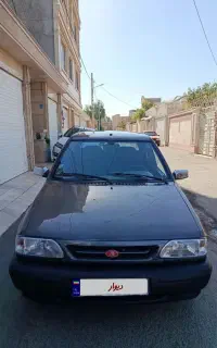 پراید مدل 90دوگانه کارخانه بی رنگ