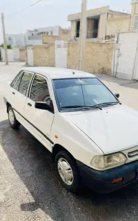 پراید سفید صبا