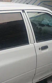 پراید ۹۸ شاسی جوش خورد بدنه زربه جوزی