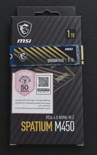 MSI M450 1TB اس اس دی