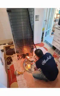 تعمیرات تخصصی یخچال فریزر درمنزل شارژ گاز نوار دور