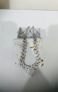 گردنبند لاکچری نقره