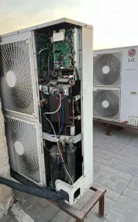 سرویس کار کولرگازی تعمیرات اسپیلت پرتابل داکت سقفی