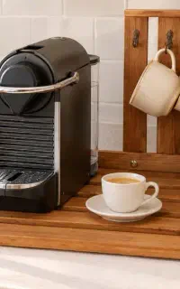 کافی بار رومیزی چوبی