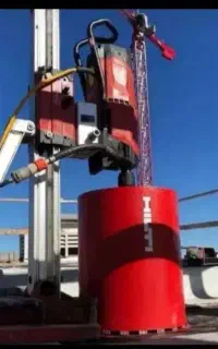 کرگیری برش بتن وکاشت میلگرد وبرش اسفالت