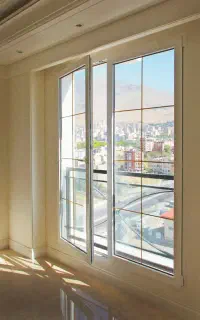 درب پنجره دوجداره upvc ( بدون واسطه )
