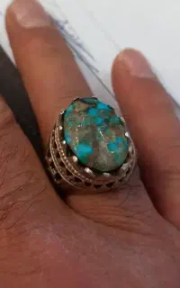 انگشتر نقره فیروزه