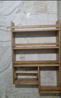 استند چوبی جا ادویه ای آشپزخانه