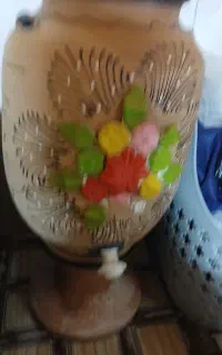 کلمن سفالی وبشکه خالی