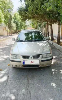 سمند x7 مدل 1387 دوگانه کارخانه بدون رنگ