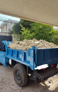 حمل نخاله ماسه نخاله شسته شن آجر با نیسان کمپرسی