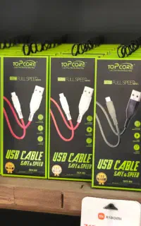 کابل شارژ تایپ سی اورجینال برند Topcore