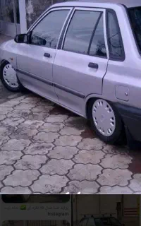 پراید اخر ۸۶ شاسی هردوپلمپ