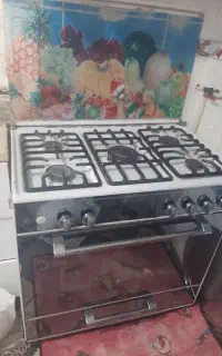 اجاق گاز ۵ شعله طرح فر