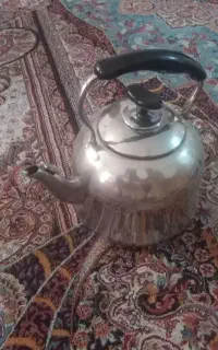 کتری استیل نو بسیار سالم نو نو