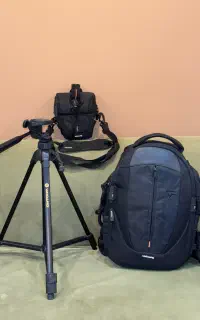کوله وکیف و سه پایه دوربین ونگارد (vanguard)
