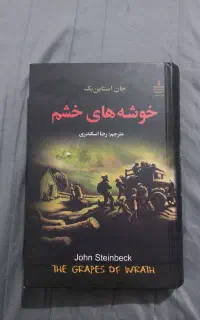 کتاب خوشه های خشم