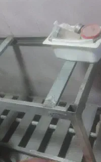 لوازم کافه رستوران میزکار استیل رستورانی کباب پز.