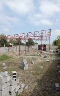جوشکاری  ساختمان  با نمونه کار بالا