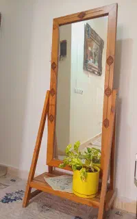 آینه قدی چوبی