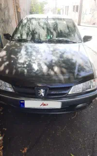 پژو پارس مشکی مدل ۸۱