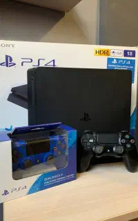 ‌کنسول بازی ps4 slim دودسته ۱ ترابایت
