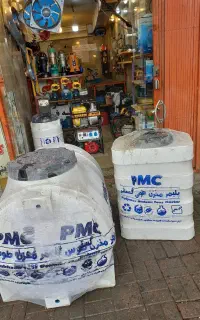 تجهیزات تانکر آب معکب آپارتمان