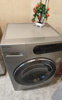 لباسشویی دوو 9کیلویی مدل DWK-9000S در حد نو