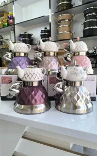 کتری قوری مینیاتوری مدل سوتی