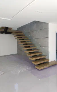 پله ، طراحی و ساخت کف پله چوبی وسوناخشک