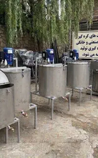 کره گیر کارگاهی و دوغزن مدل k303D با همزن استیل