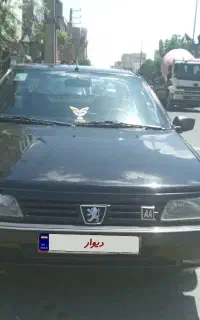 پژو 405 مدل 83 مشکی عروسک تازه تعمیر در لنگرود