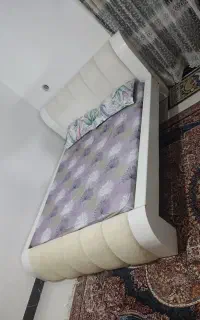 تخت خواب دونفره بهمراه تشک