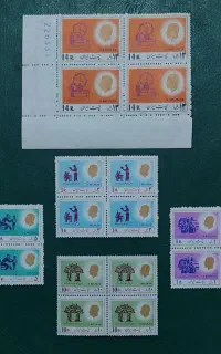 تمبر بلوکی کلکسیونی