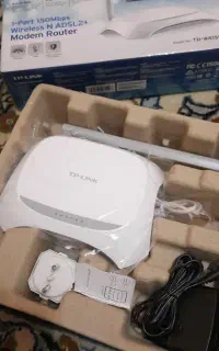 2 مودم نو D Link + TP Link
