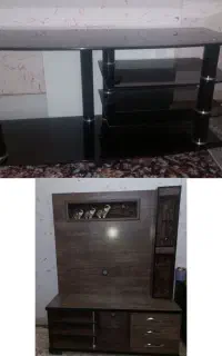 دو عدد میز تلوزیون