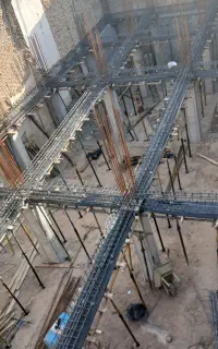 اجرای سقف ستون  فنداسیون