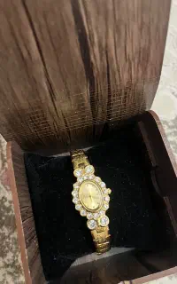 ساعت مچی طلایی زنانه