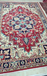 فرش ماشینی طرح هریس ۹متری