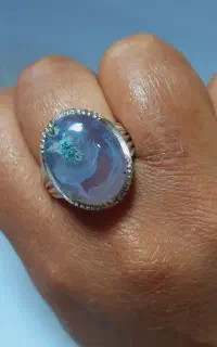 انگشتر کلکسیونی مصور به اسم علی