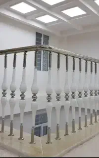 نرده استیل نرده راه پله نرده تراس تعمیرات شیراز