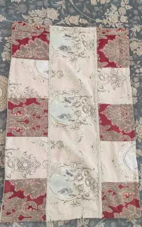 انواع چل تکه دوزی با پارچه مبلی