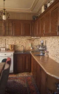 کابینت چوبی با تمام وسایل یکجا بفروش میرسد