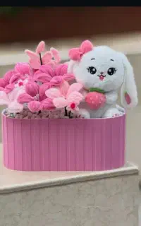 فلاور بگ ، چارم ، گلدون دست ساز